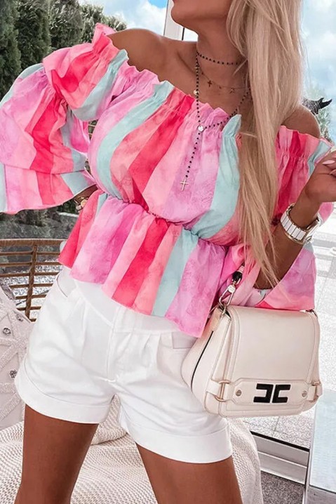 Дамска блуза FORNOSA, Цвят: многоцветен, IVET.BG - Твоят онлайн бутик.
