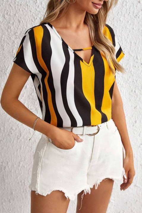 Дамска блуза BOLONFA, Цвят: многоцветен, IVET.BG - Твоят онлайн бутик.