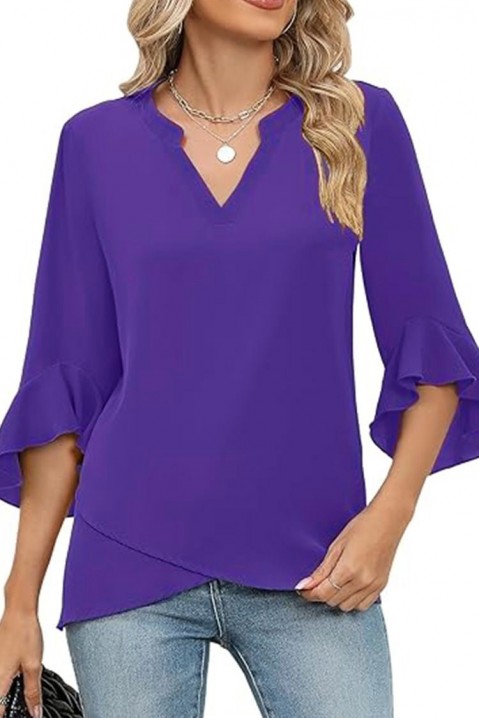 Дамска блуза PENTERA LILA, Цвят: лилав, IVET.BG - Твоят онлайн бутик.