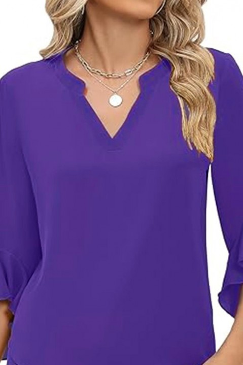 Дамска блуза PENTERA LILA, Цвят: лилав, IVET.BG - Твоят онлайн бутик.