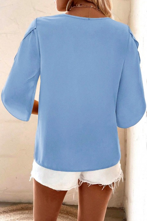 Дамска блуза SOLERDA SKY, Цвят: светлосин, IVET.BG - Твоят онлайн бутик.
