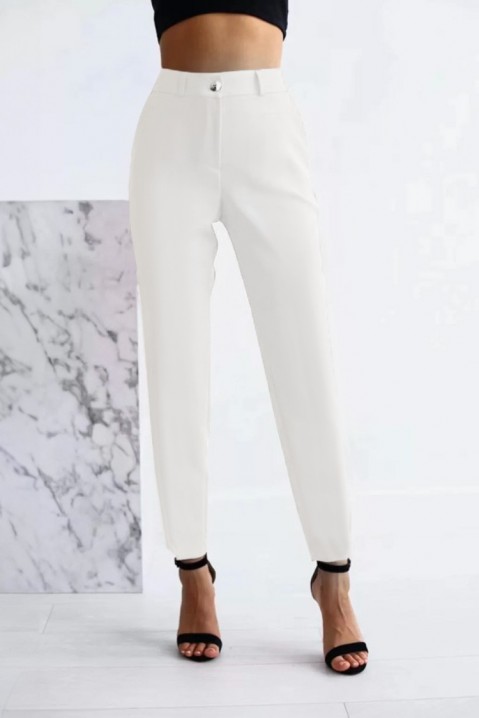 Панталон RENTIDA WHITE, Цвят: бял, IVET.BG - Твоят онлайн бутик.