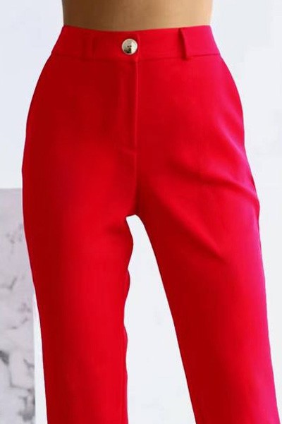 Панталон RENTIDA RED, Цвят: червен, IVET.BG - Твоят онлайн бутик.