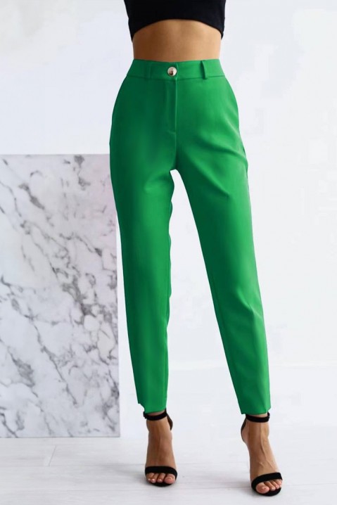 Панталон RENTIDA GREEN, Цвят: зелен, IVET.BG - Твоят онлайн бутик.