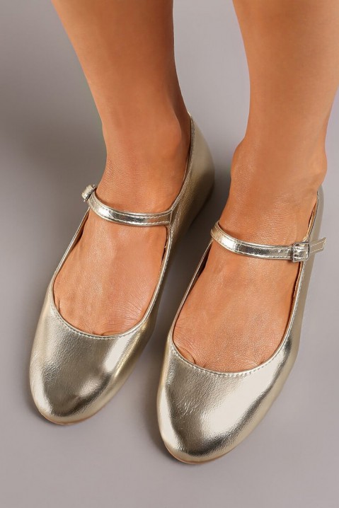 Дамски обувки KOTREALDA, Цвят: златен, IVET.BG - Твоят онлайн бутик.