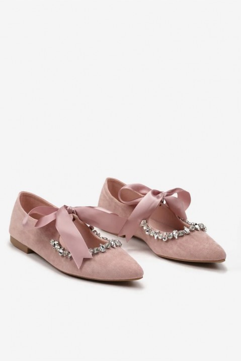 Дамски обувки FIOLFENA PUDRA, Цвят: пудра, IVET.BG - Твоят онлайн бутик.