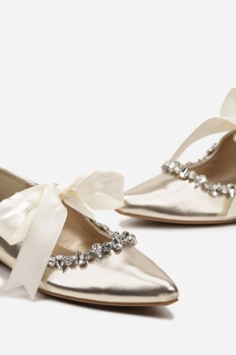 Дамски обувки FIOLFENA GOLD, Цвят: златен, IVET.BG - Твоят онлайн бутик.