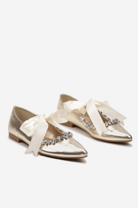 Дамски обувки FIOLFENA GOLD, Цвят: златен, IVET.BG - Твоят онлайн бутик.