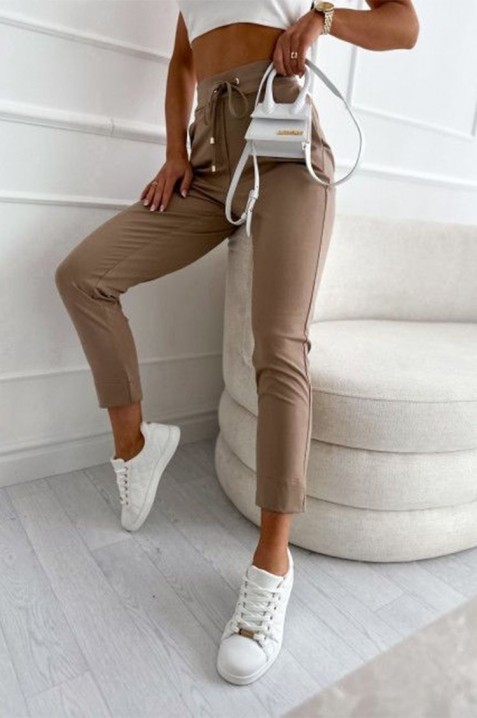 Панталон GELERHA BEIGE, Цвят: беж, IVET.BG - Твоят онлайн бутик.