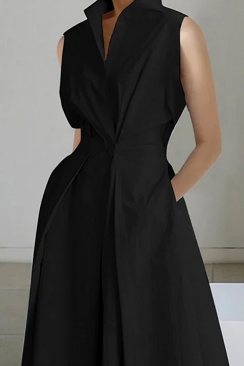 Рокля VENIOFA BLACK, Цвят: черен, IVET.BG - Твоят онлайн бутик.