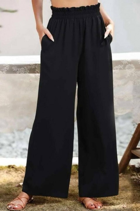 Панталон MELPESA, Цвят: черен, IVET.BG - Твоят онлайн бутик.