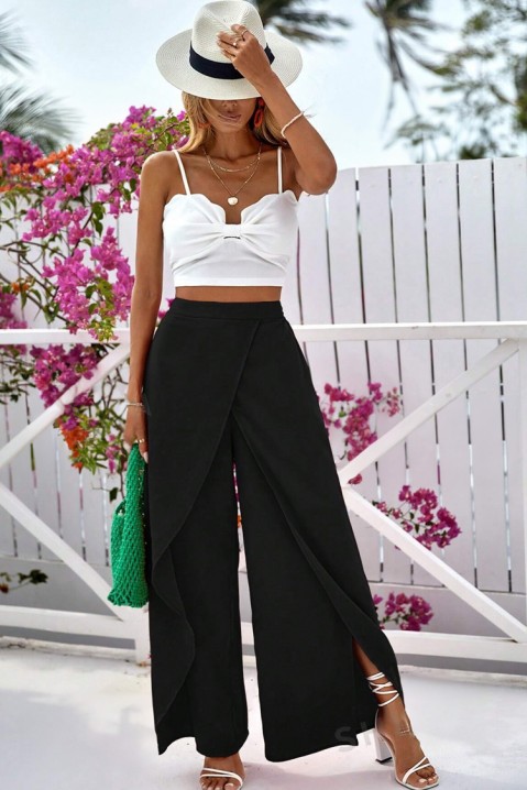 Панталон LIPDELFA BLACK, Цвят: черен, IVET.BG - Твоят онлайн бутик.