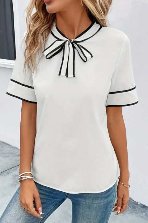 Дамска блуза FELINSA WHITE, Цвят: бял, IVET.BG - Твоят онлайн бутик.