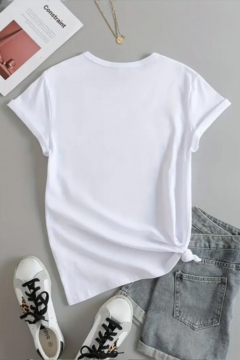 Тениска GREMIDA WHITE, Цвят: бял, IVET.BG - Твоят онлайн бутик.