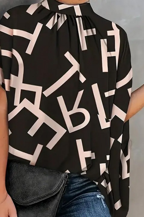Дамска блуза FLOMERZA, Цвят: черен, IVET.BG - Твоят онлайн бутик.