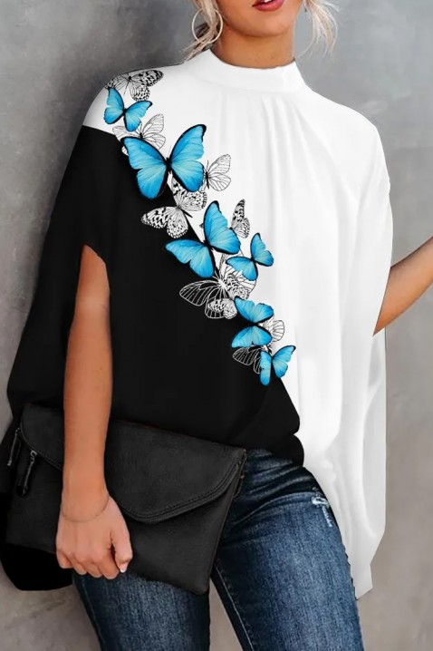 Дамска блуза MIODEFA, Цвят: многоцветен, IVET.BG - Твоят онлайн бутик.