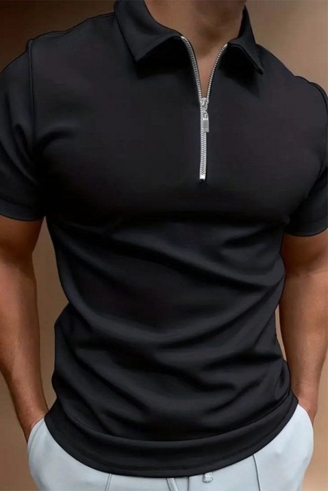Мъжка тениска MIORELTO BLACK, Цвят: черен, IVET.BG - Твоят онлайн бутик.