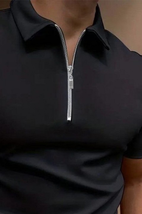 Мъжка тениска MIORELTO BLACK, Цвят: черен, IVET.BG - Твоят онлайн бутик.