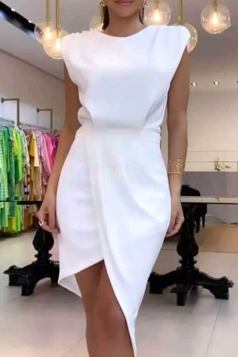 Рокля LEORTINA WHITE, Цвят: бял, IVET.BG - Твоят онлайн бутик.