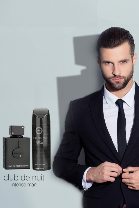 Мъжки комплект Armaf Club De Nuit Intense Men EDT 105 ml + Perfume Body Spray 200 mlIVET.BG - Твоят онлайн бутик.