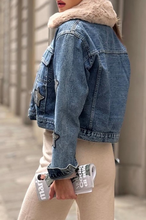 Яке NOVELXA - Якета | Ivet.BG Яке NOVELXA, Цвят: син, IVET.BG - Твоят онлайн бутик.