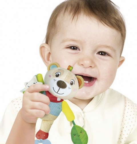 Плюшено мече с щипка за закачане | Baby For YouIVET.BG - Твоят онлайн бутик.
