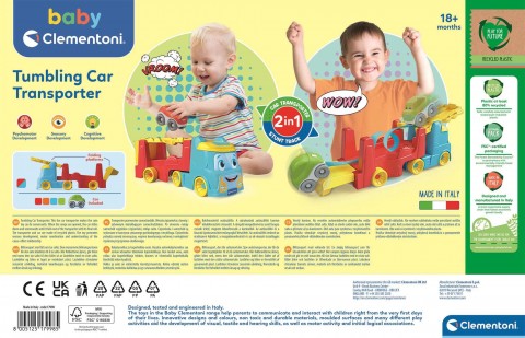 Бебешка играчка - Автовоз с кола | Baby ClementoniIVET.BG - Твоят онлайн бутик.