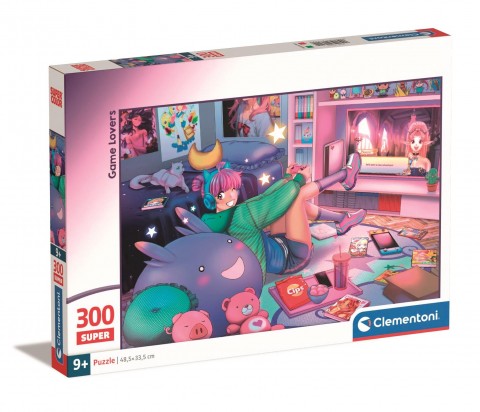 Детски пъзел Clementoni от 300 части - Вечер на игритеIVET.BG - Твоят онлайн бутик.