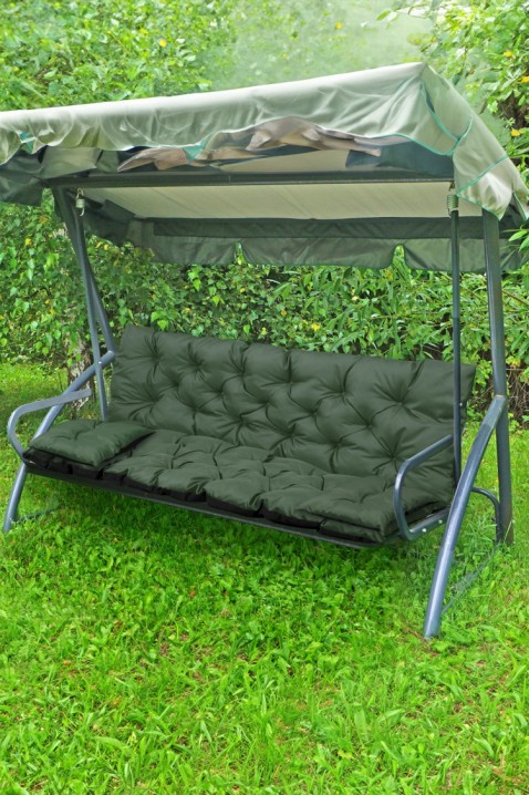 Възглавница за градинска пейка / люлка 3 в 1 TREXY GREEN 100x60x50 cm, Цвят: зелен, IVET.BG - Твоят онлайн бутик.