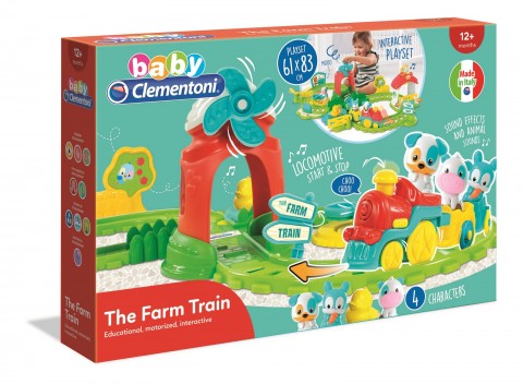 Интерактивна играчка - Влак с животните от фермата | Baby ClementoniIVET.BG - Твоят онлайн бутик.