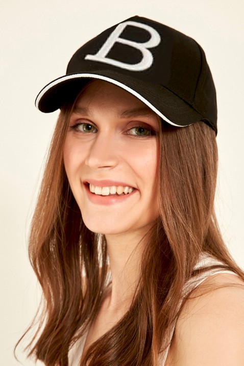Шапка BENETOLA BLACK, Цвят: черен, IVET.BG - Твоят онлайн бутик.
