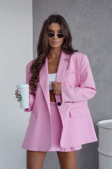 Сако ENGOLMA PINK, Цвят: розов, IVET.BG - Твоят онлайн бутик.