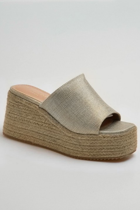 Дамски чехли LOPERVA BEIGE, Цвят: беж, IVET.BG - Твоят онлайн бутик.