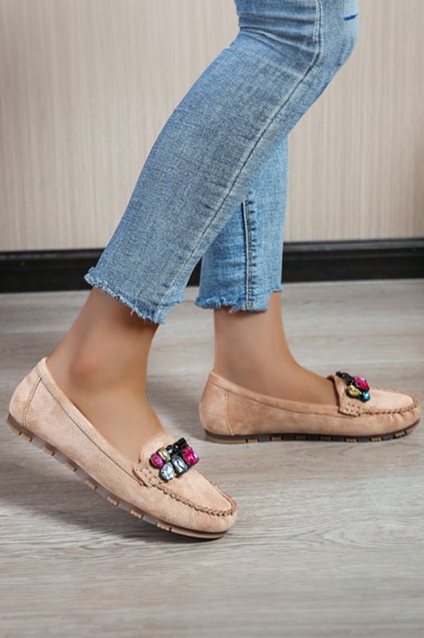 Дамски обувки TRIDELMA BEIGE, Цвят: беж, IVET.BG - Твоят онлайн бутик.