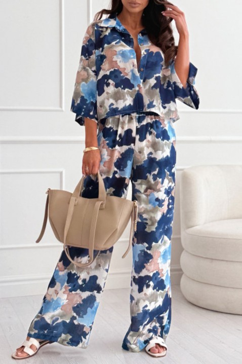 Комплект FLORONSA BLUE, Цвят: син, IVET.BG - Твоят онлайн бутик.