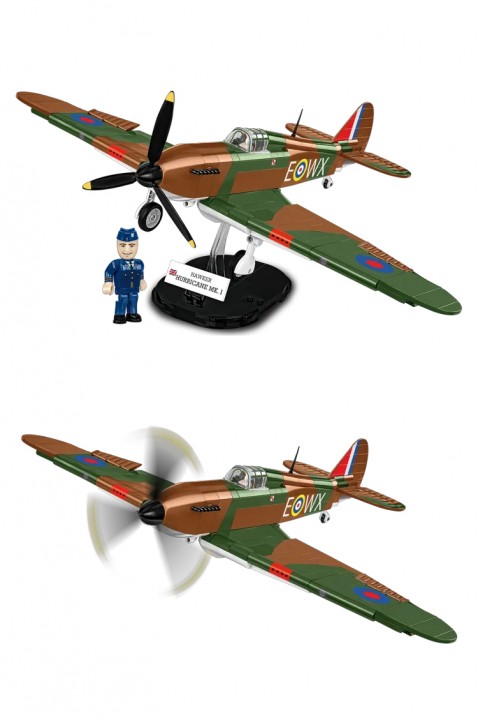 Конструктор Cobi самолет Hawker Hurricane - части 375IVET.BG - Твоят онлайн бутик.