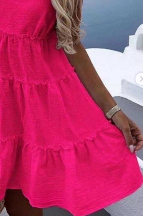 Рокля LERMIOFA FUCHSIA, Цвят: фуксия, IVET.BG - Твоят онлайн бутик.