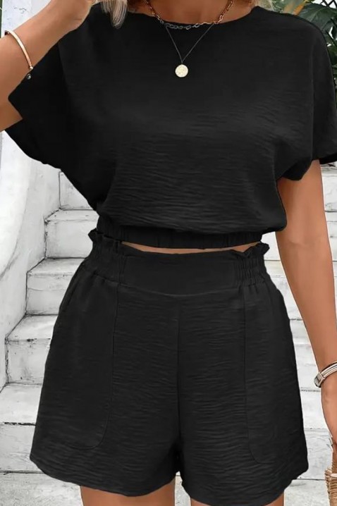 Комплект ZMIRINZA BLACK, Цвят: черен, IVET.BG - Твоят онлайн бутик.