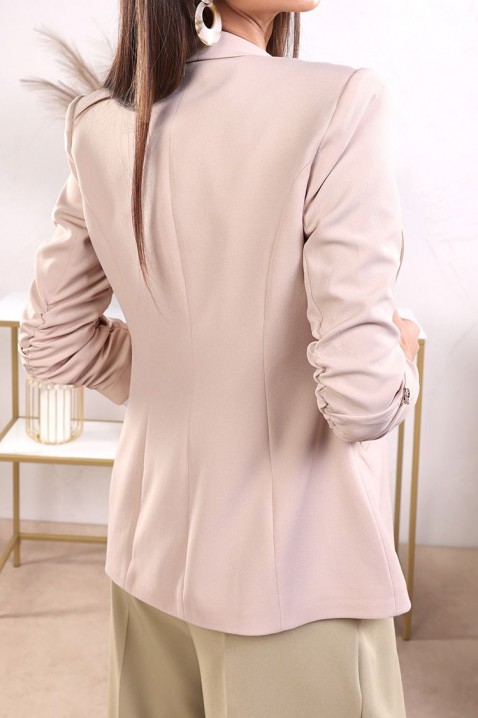 Сако MAFRAHA BEIGE, Цвят: беж, IVET.BG - Твоят онлайн бутик.