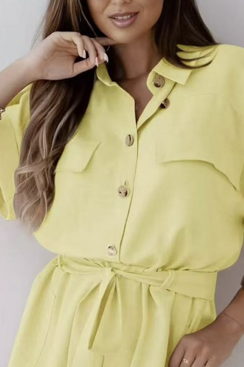Комплект BLERINZA YELLOW, Цвят: жълт, IVET.BG - Твоят онлайн бутик.
