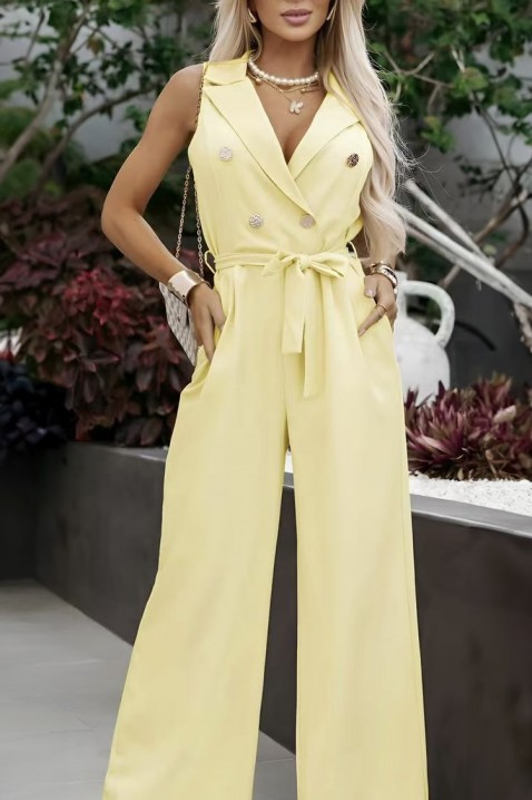 Гащеризон SERVILZA YELLOW, Цвят: жълт, IVET.BG - Твоят онлайн бутик.
