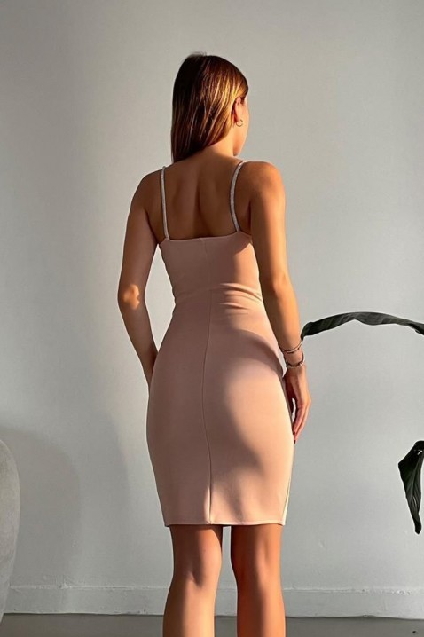 Рокля UMBERSA BEIGE, Цвят: беж, IVET.BG - Твоят онлайн бутик.
