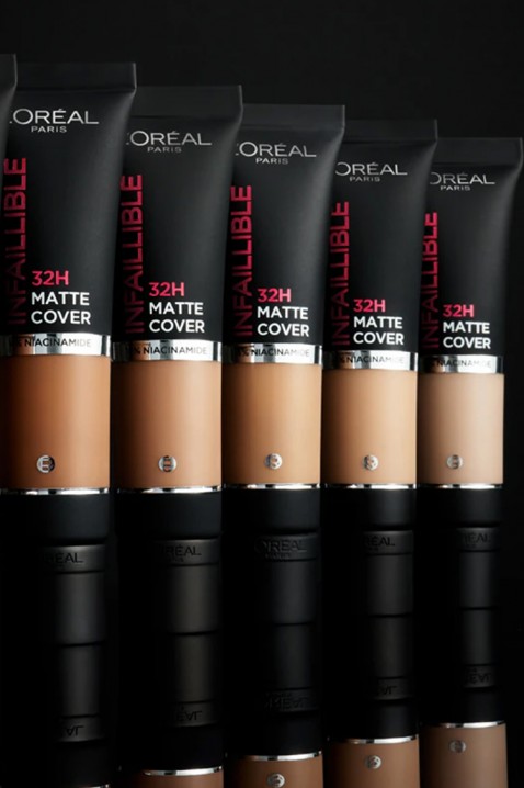 Фон дьо тен L’Oréal Paris Infallible 32H Matte Cover 110IVET.BG - Твоят онлайн бутик.