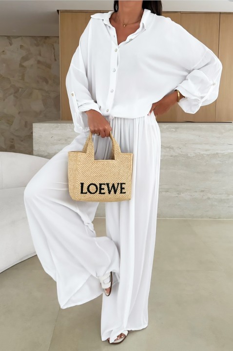 Комплект ALIBORSA WHITE, Цвят: бял, IVET.BG - Твоят онлайн бутик.