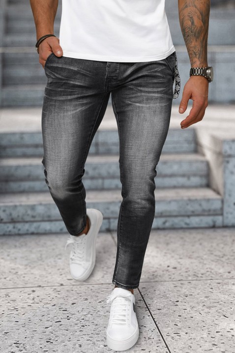 Дънки DENIMZO BLACK, Цвят: черен, IVET.BG - Твоят онлайн бутик.