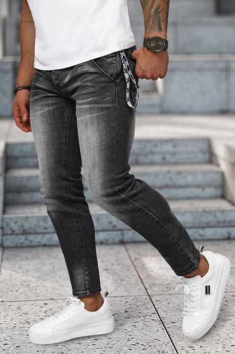 Дънки DENIMZO BLACK, Цвят: черен, IVET.BG - Твоят онлайн бутик.