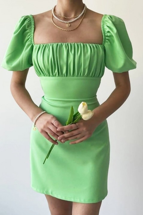 Рокля ZALINEDA GREEN, Цвят: зелен, IVET.BG - Твоят онлайн бутик.