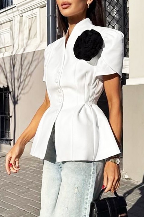 Сако TOPITA WHITE, Цвят: бял, IVET.BG - Твоят онлайн бутик.