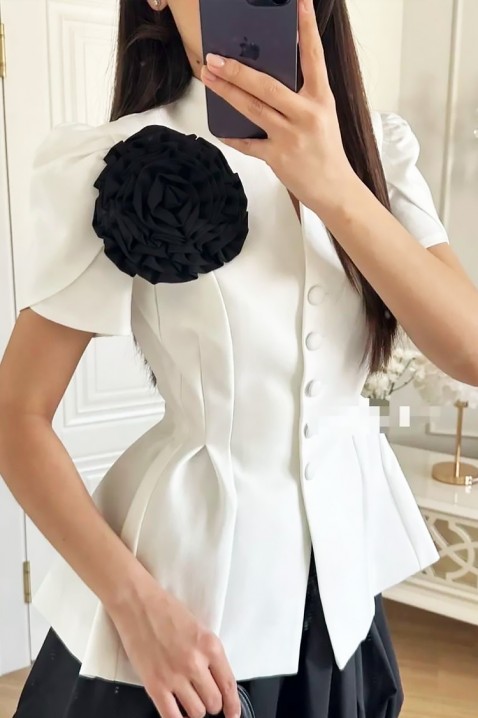 Сако TOPITA WHITE, Цвят: бял, IVET.BG - Твоят онлайн бутик.