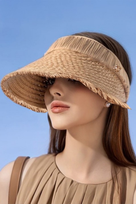 Шапка COMANA BEIGE, Цвят: беж, IVET.BG - Твоят онлайн бутик.